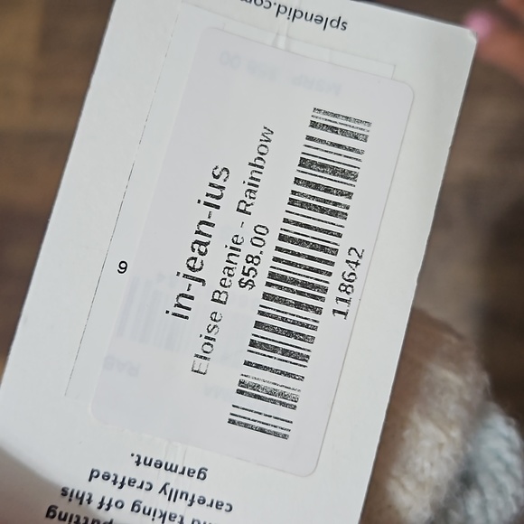 NWT Splendid rainbow beanie - Picture 4 of 4